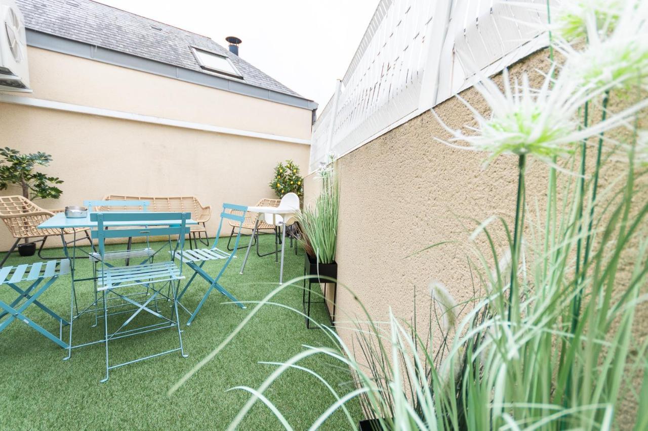 La Bigote-Ideal Groupe-6 Chambres-Billard-Terrasse Angers Buitenkant foto